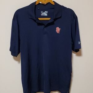 St. John's Univ navy Under Armour polo size M